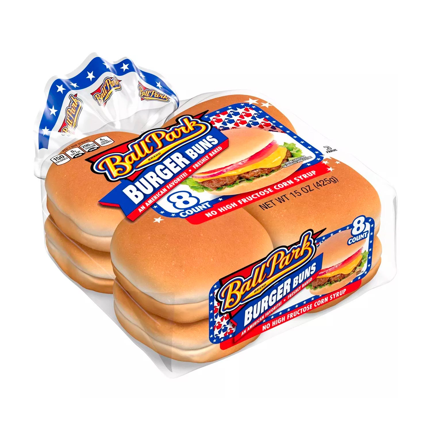 Ball Park Hamburger Buns - 15oz_8ct - Imagen 2